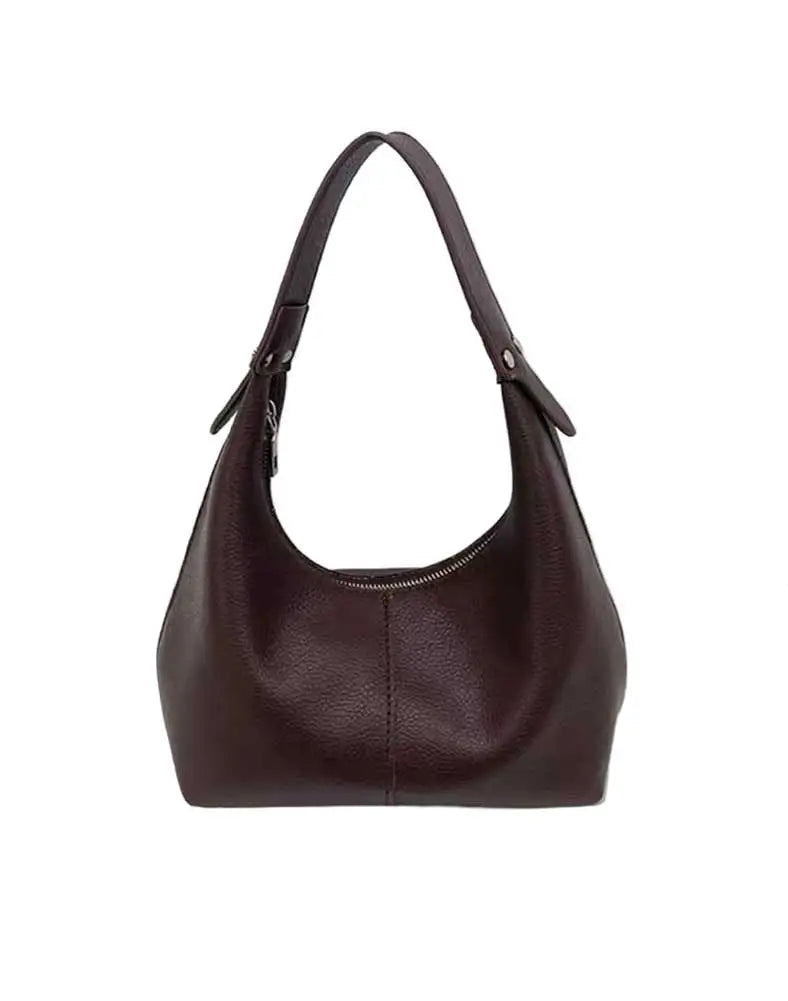 petit sac porté épaule café