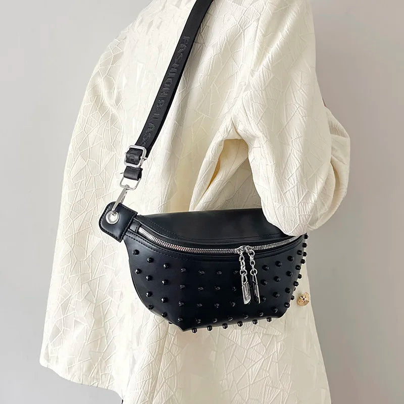 sac banane femme noir tendance