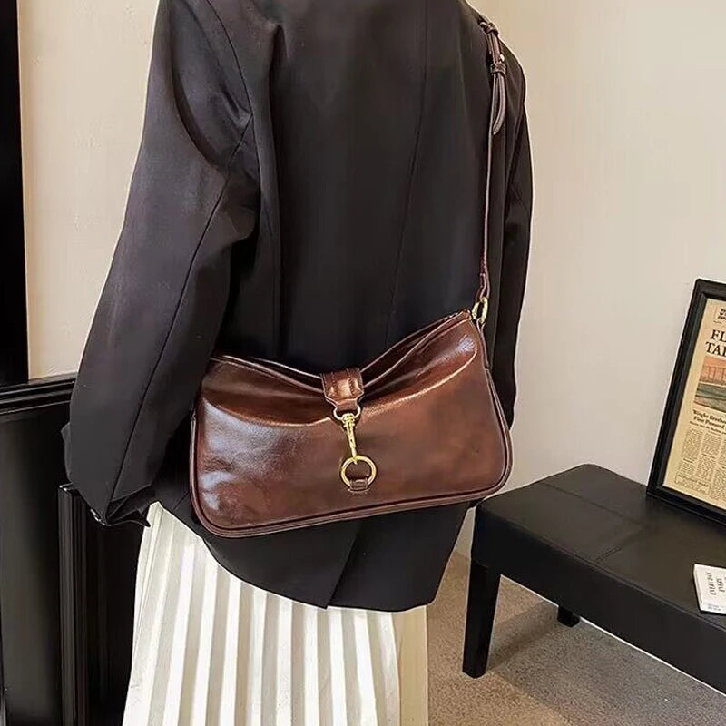 sac a main bandoulière en cuir synthétique