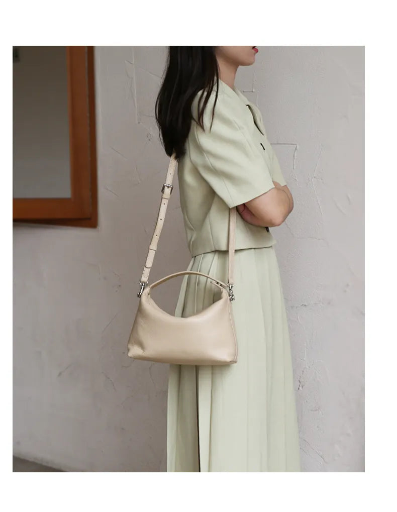 sac bandouliere femme blanc porte