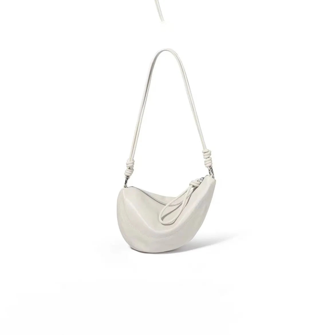 sac banane femme luxe blanc
