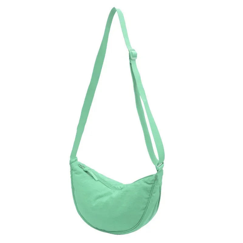 sac banane bandouliere femme vert menthe