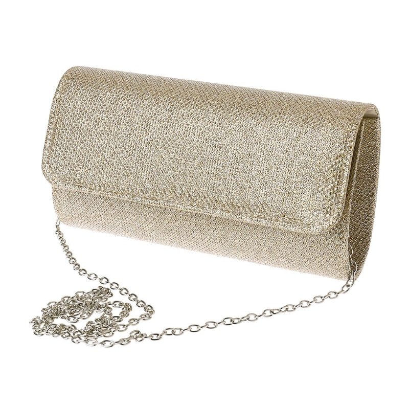 sac bandouliere paillettes champagne