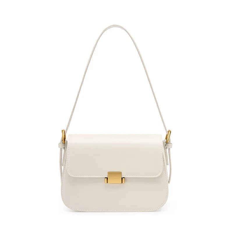 sac vegan luxe en cuir blanc