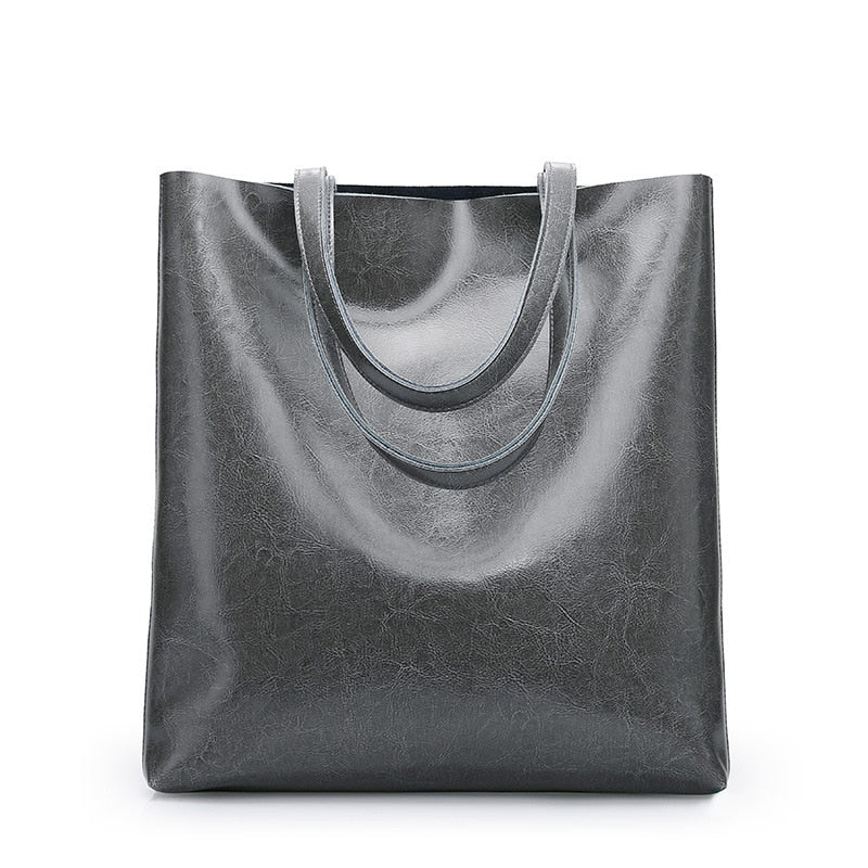 sac a main femme cuir vieilli gris
