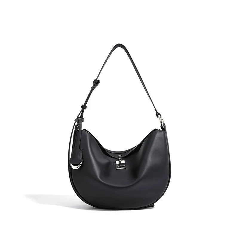 sac porté épaule luxe noir