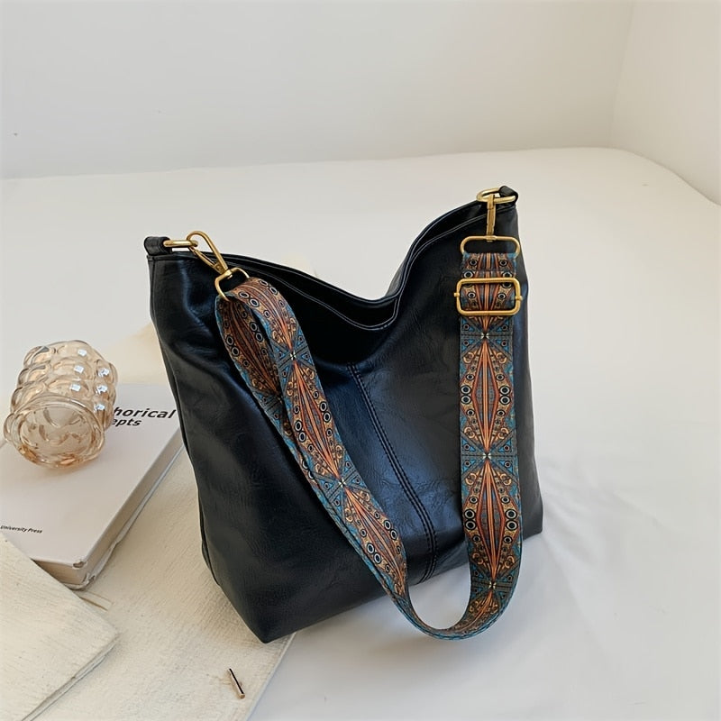 sac a main cuir vegan noir et polyvalent