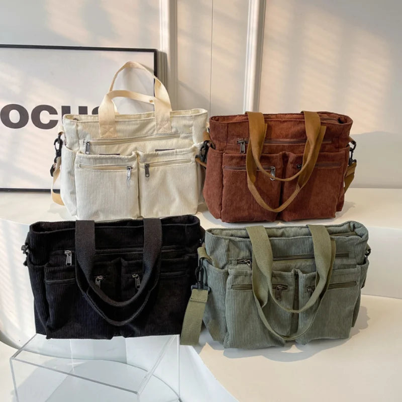 sac cabas en velours