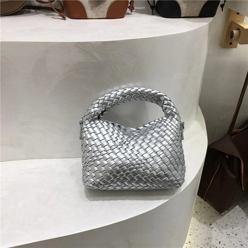 petit sac femme argenté