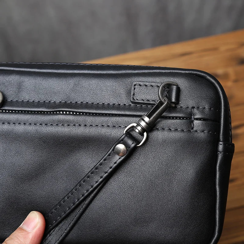 pochette a main homme luxe sangle amovible