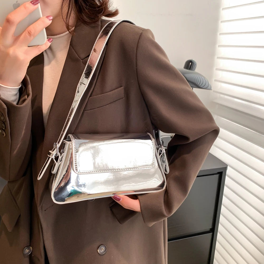 petit sac argenté