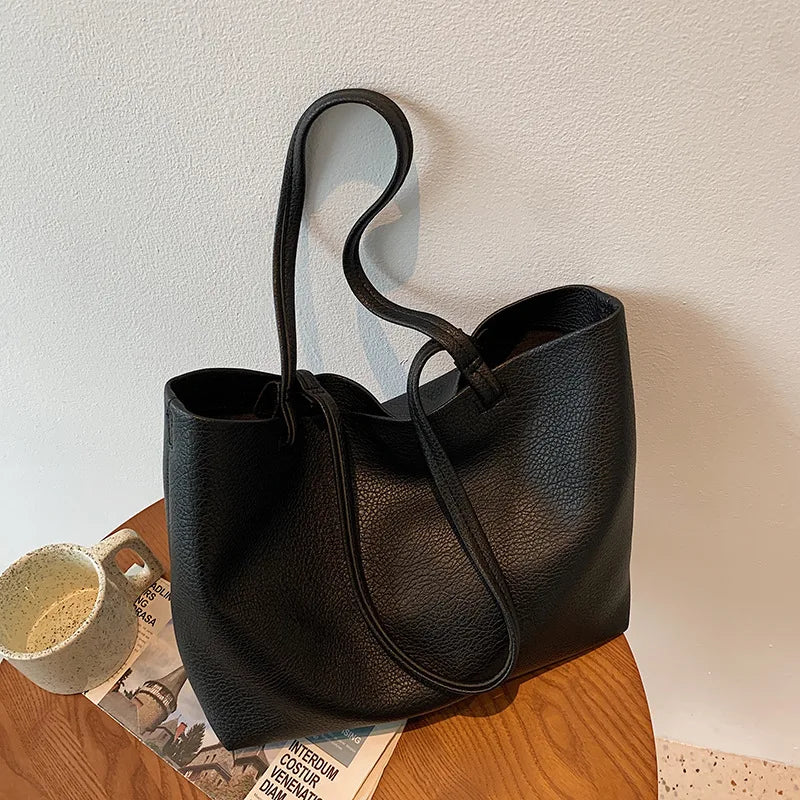 sac de cours lycée fille noir