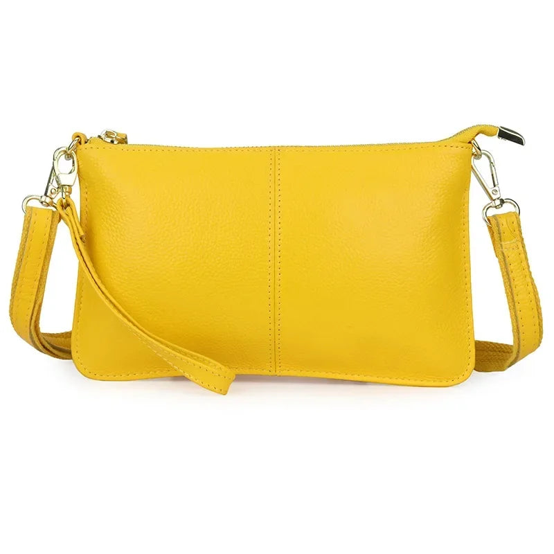 sac bandoulière rectangle jaune