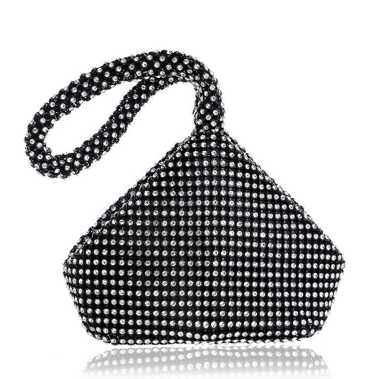 sac a main noir paillete elegant