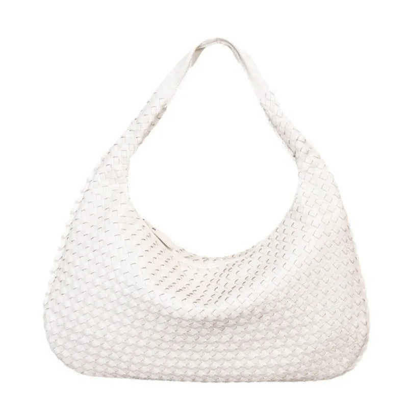 sac tressé blanc