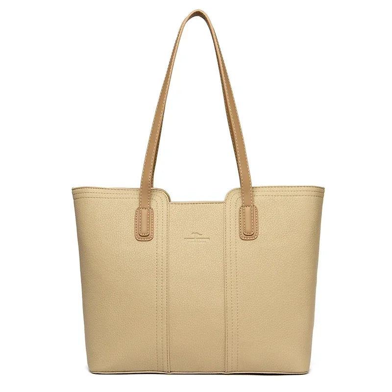 sac cabas fermeture éclair beige
