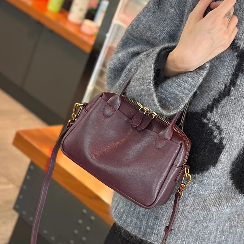 sac a main de luxe bordeaux