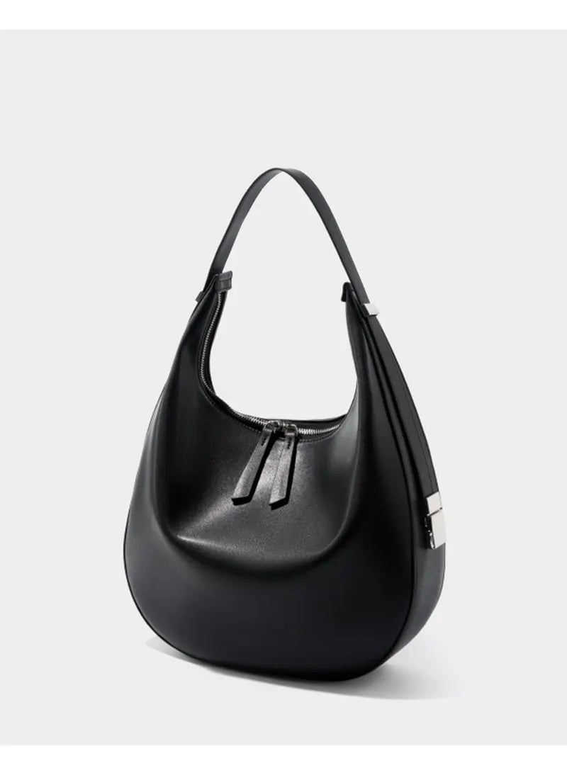 grand sac porté épaule noir