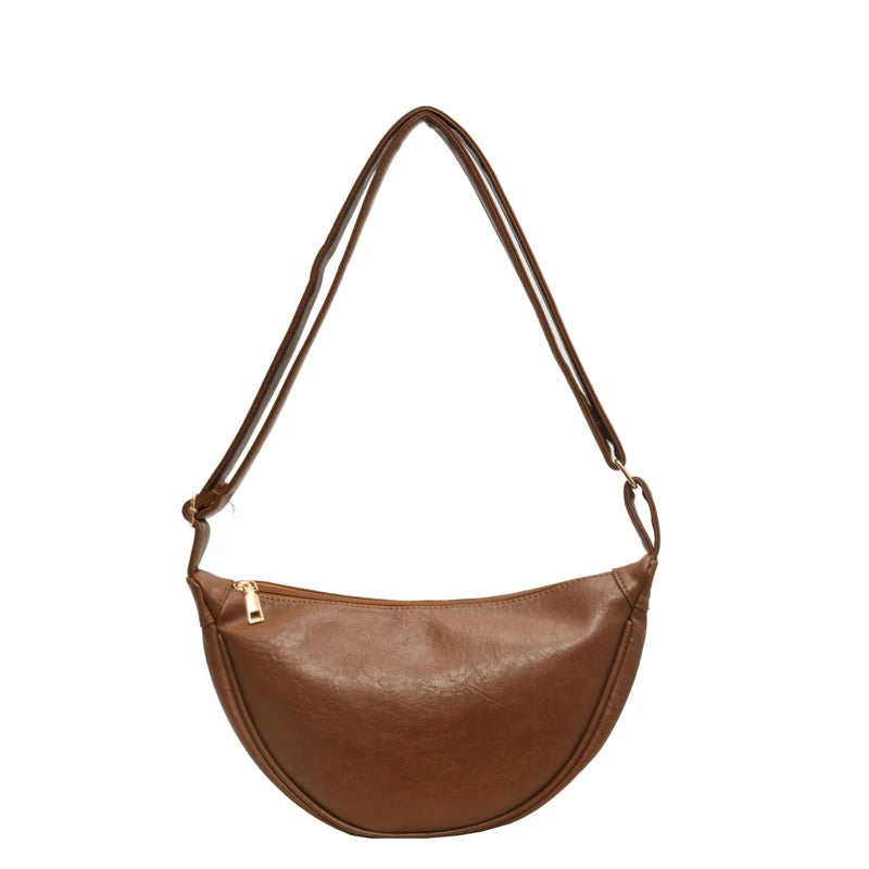 sac banane femme marron camel