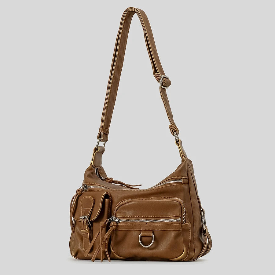 sac a main vintage camel