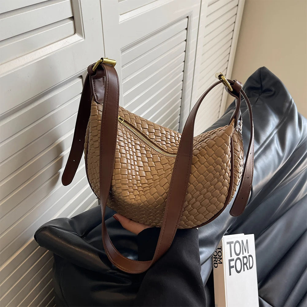 sac banane matelassé bicolore