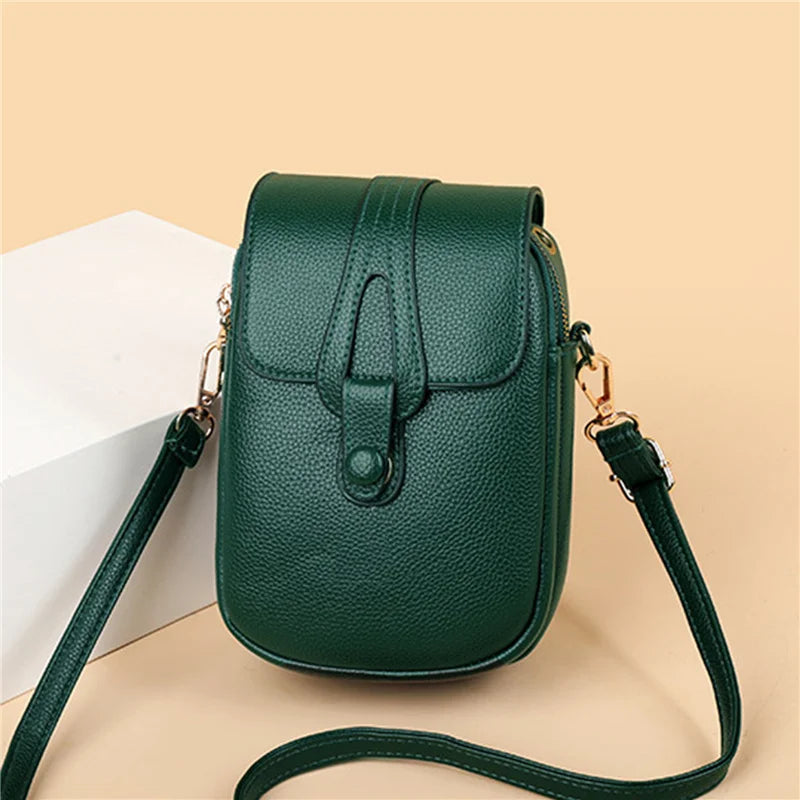 mini sac bandouliere pour telephone portable en cuir synthetique