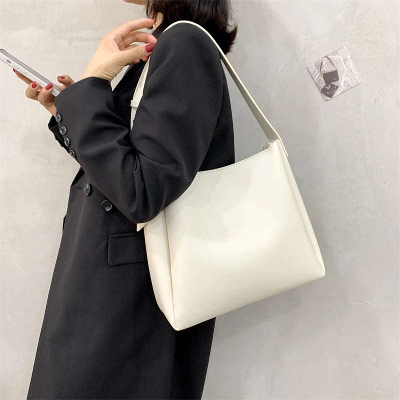 sac porté épaule blanc