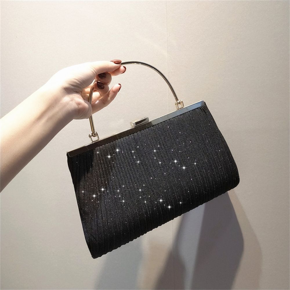 sac a main de soiree noir a paillettes