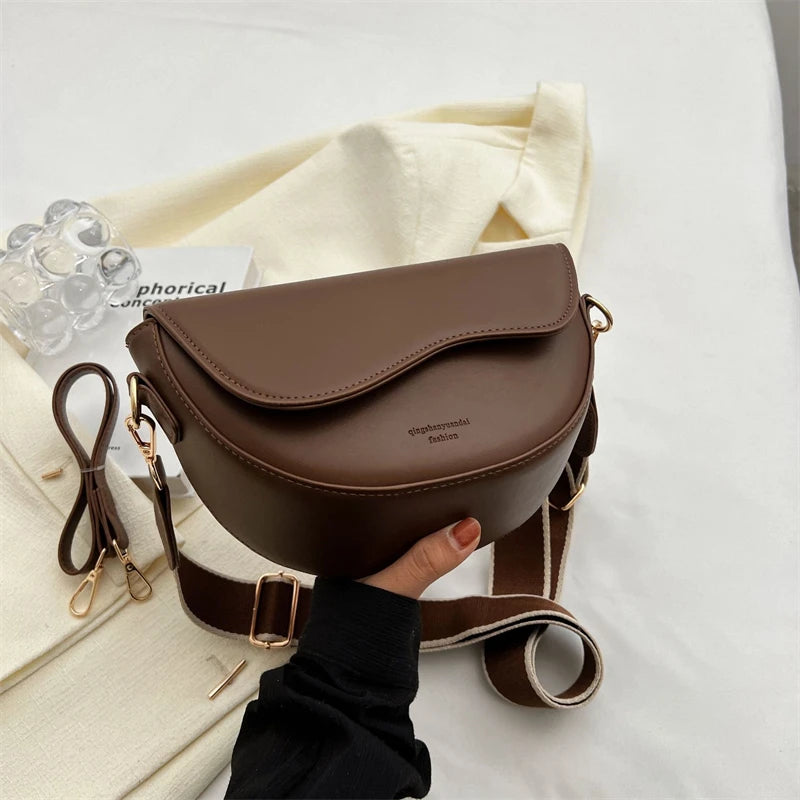 sac banane bandouliere marron