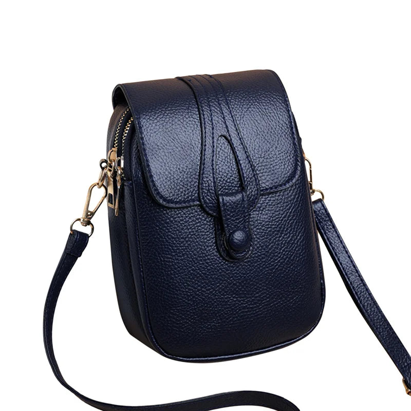 mini sac bandouliere pour telephone portable bleu marine