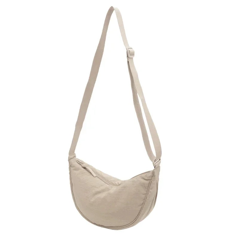 sac banane bandouliere femme couleur creme