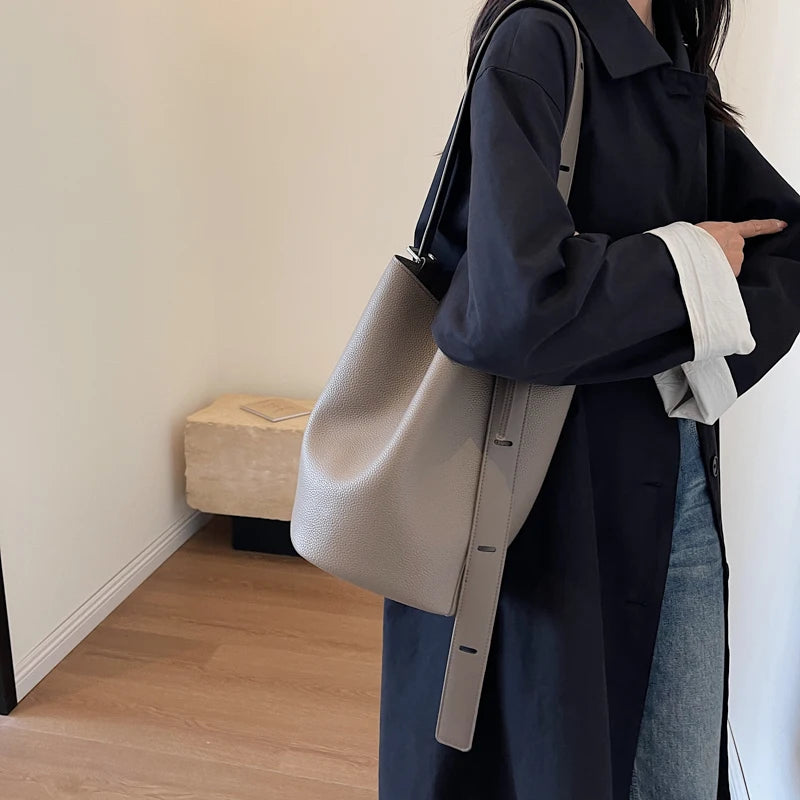 sac a main femme tendance gris