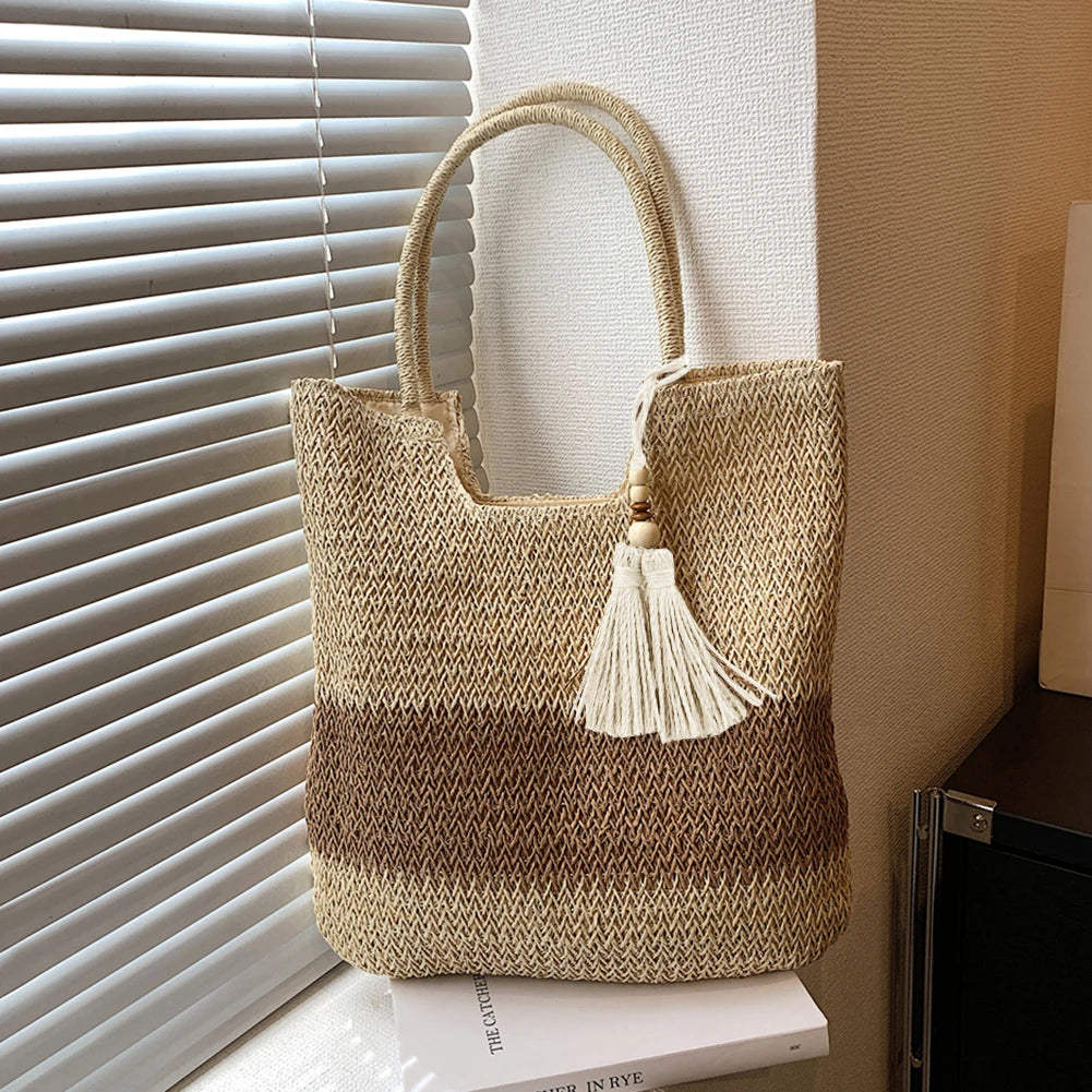 sac en paille chic tendance