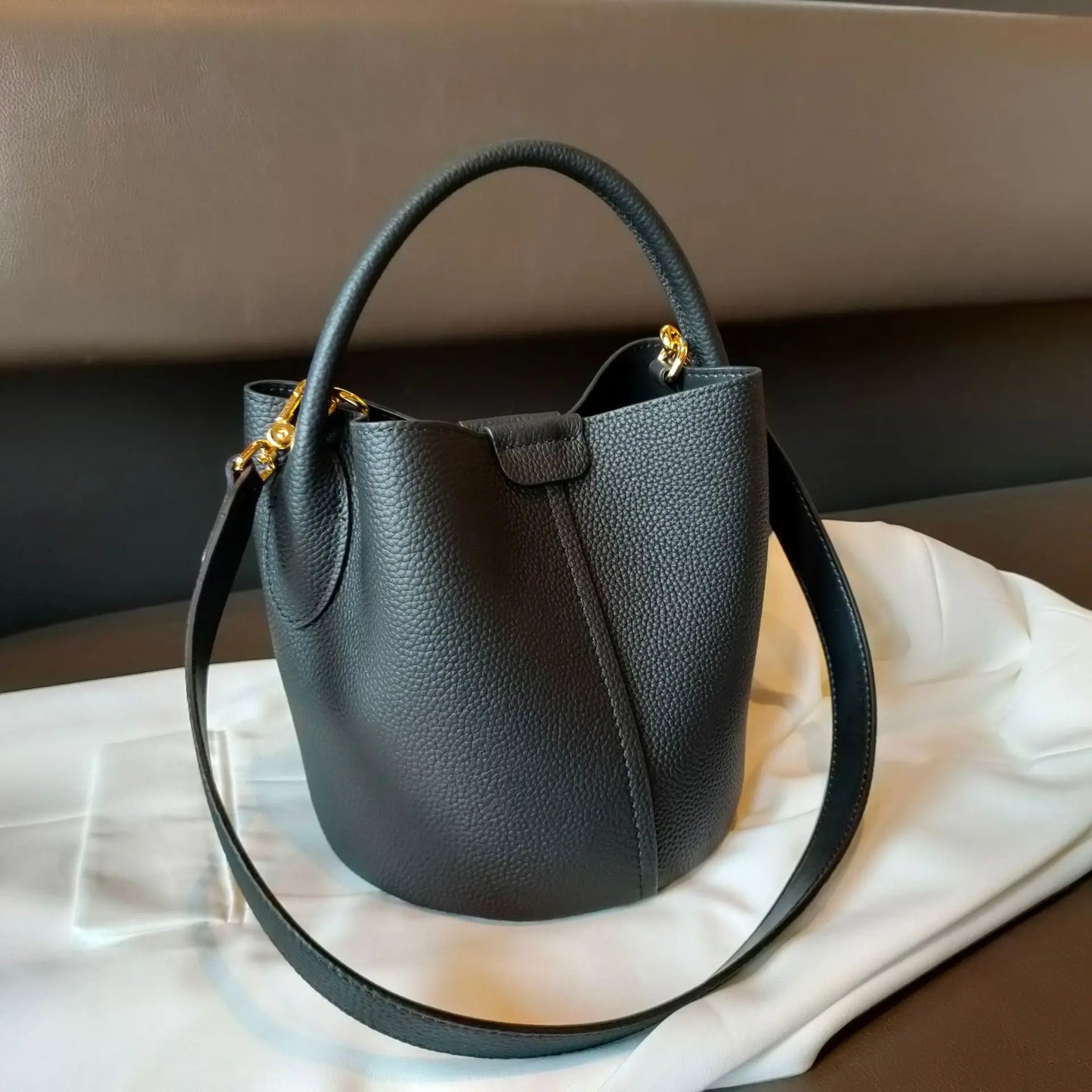 sac bandouliere de luxe noir