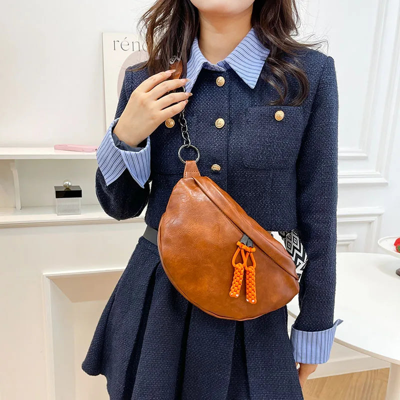 gros sac banane femme porté bandouliere