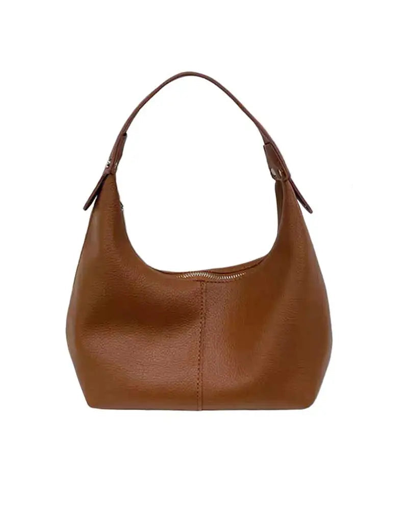 petit sac porté épaule caramel