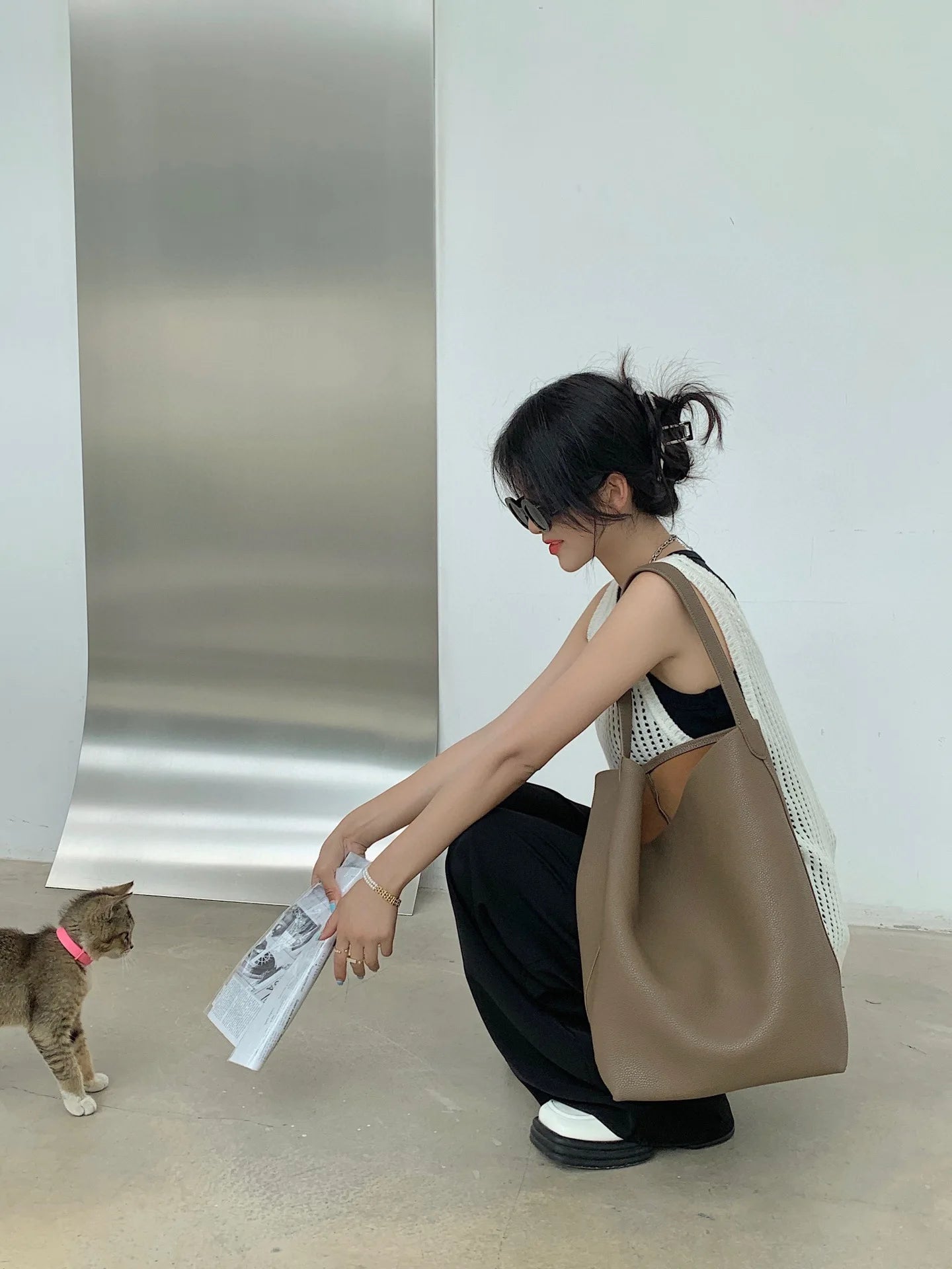grand sac a main de luxe porte epaule