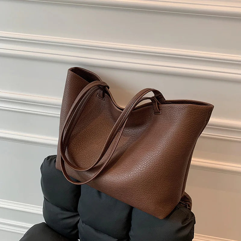 sac de cours lycée fille marron