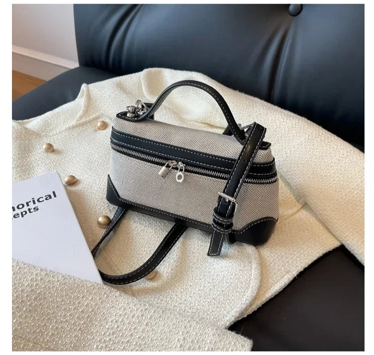 petit sac baguette en toile