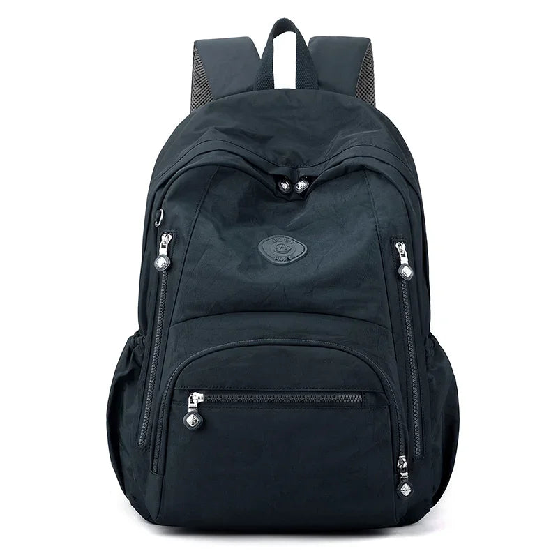 sac a dos bleu en nylon