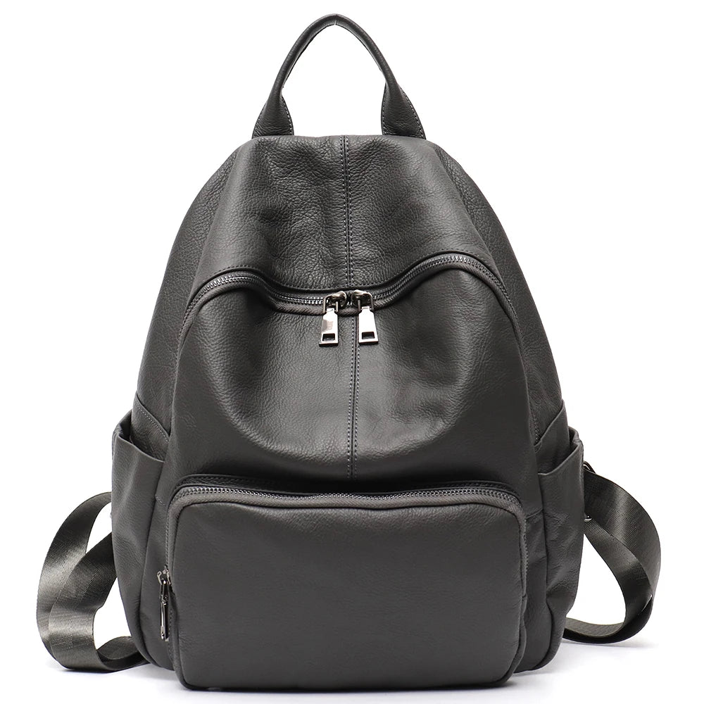 sac a dos femme elegant gris