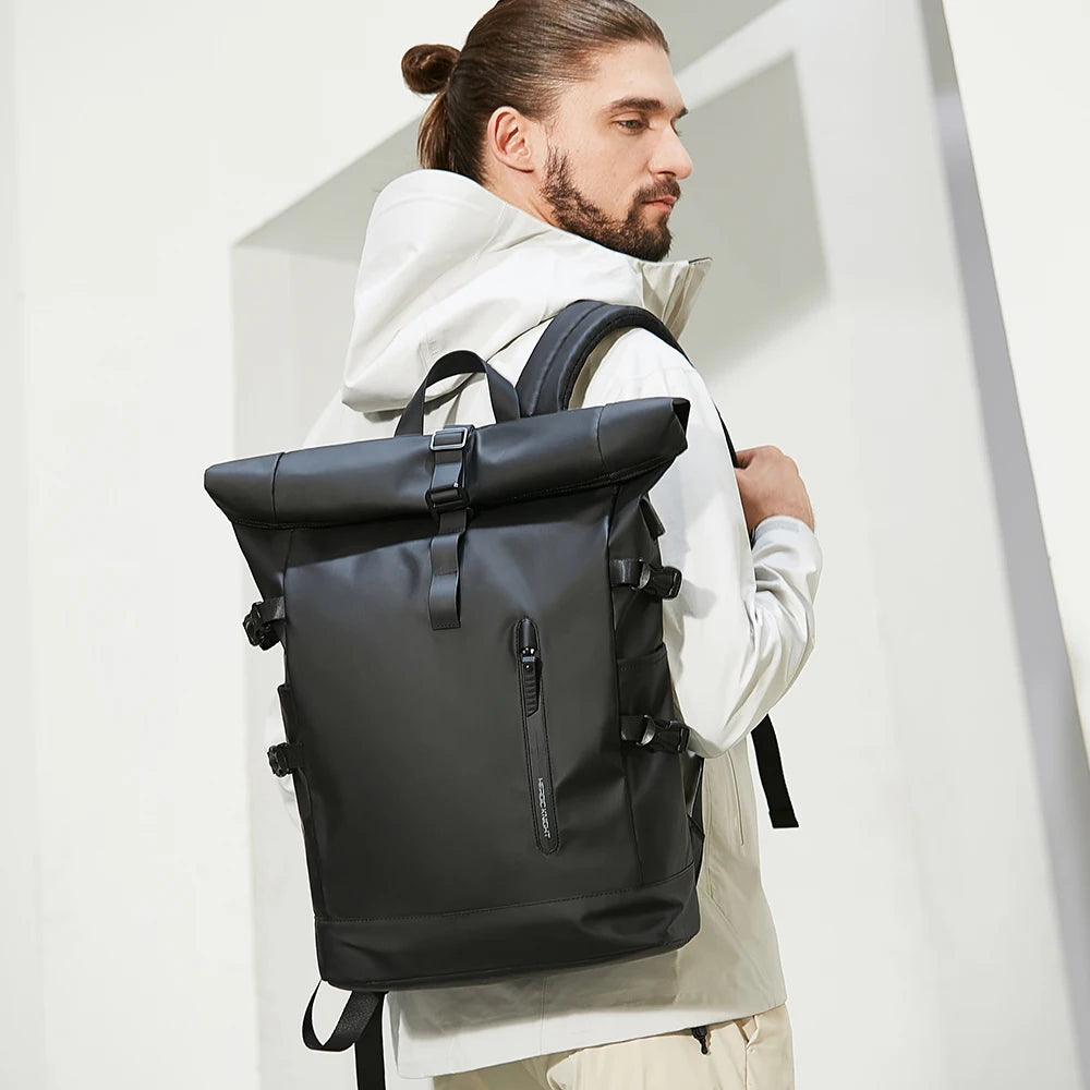 sac a dos roll top impermeable homme