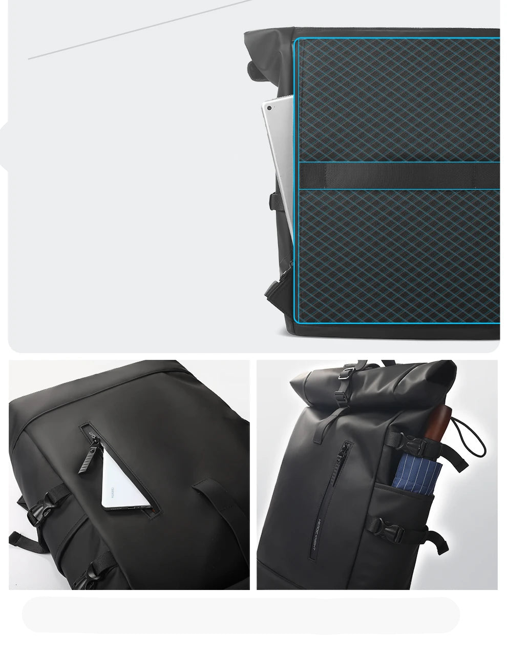 sac a dos waterproof a poches