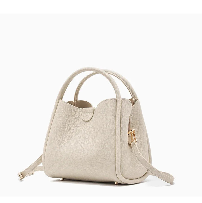 sac a main bandouliere cuir ecru