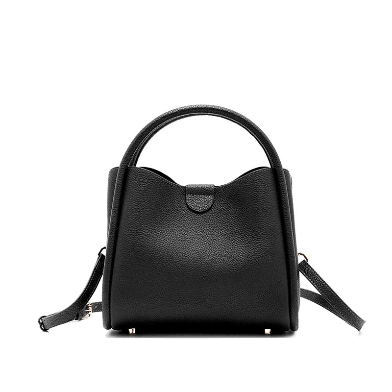 sac a main bandouliere cuir noir