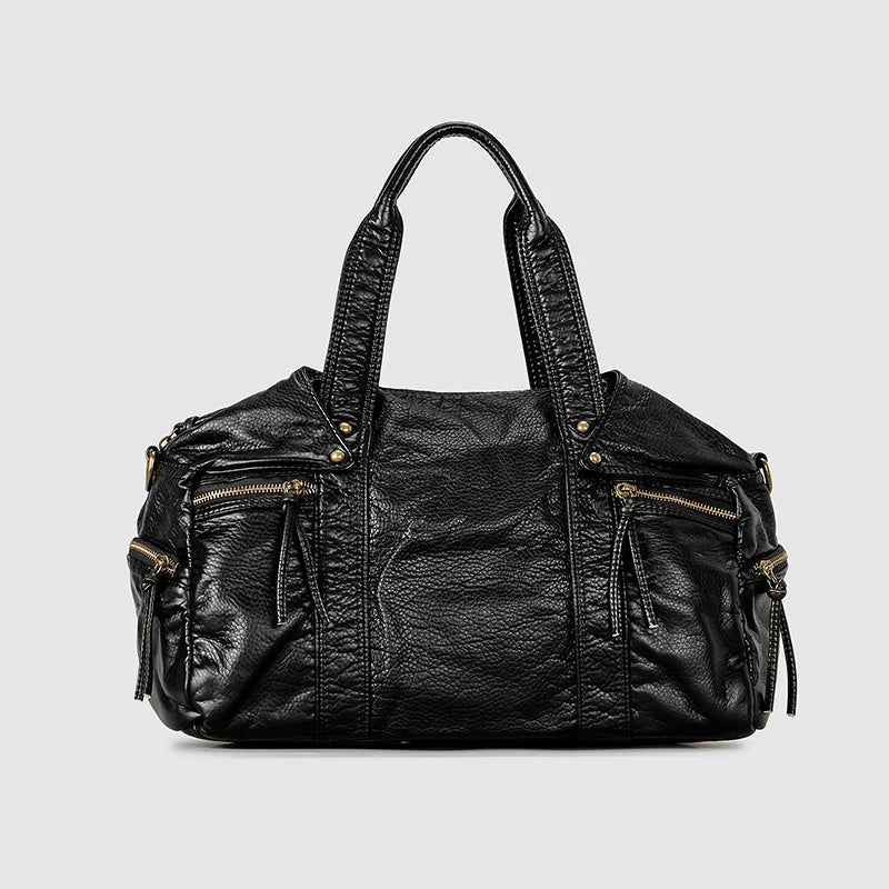 sac a main de cours bandouliere noir