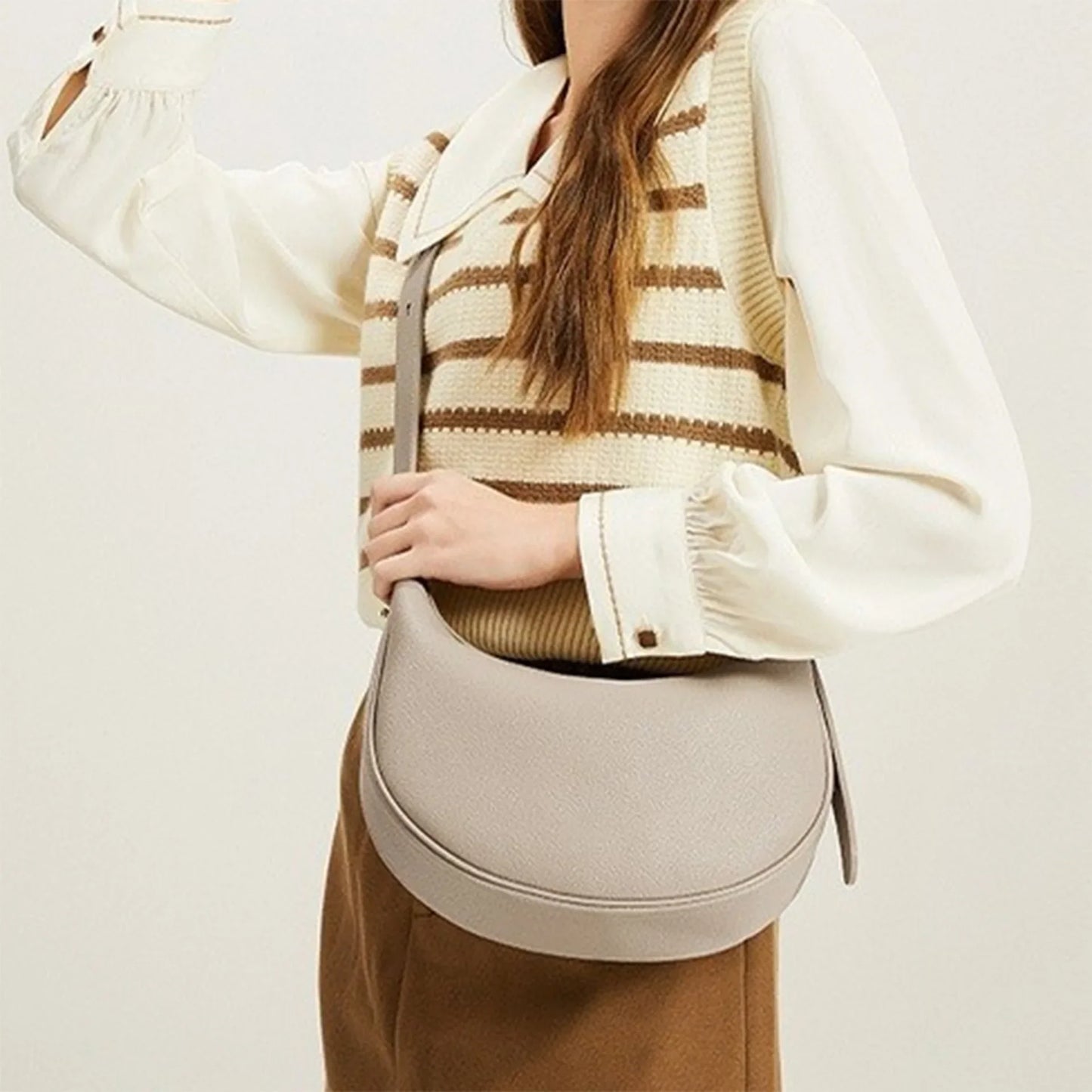 sac a main rond bandouliere