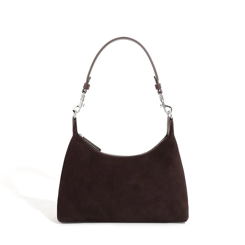 sac a main suedine noir