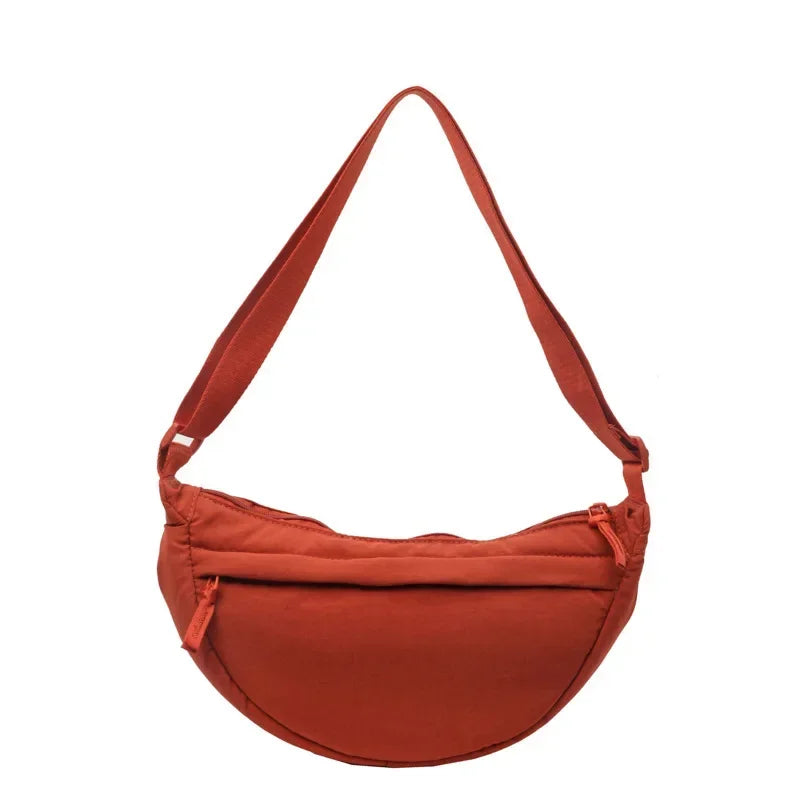 sac banane femme pratique orange