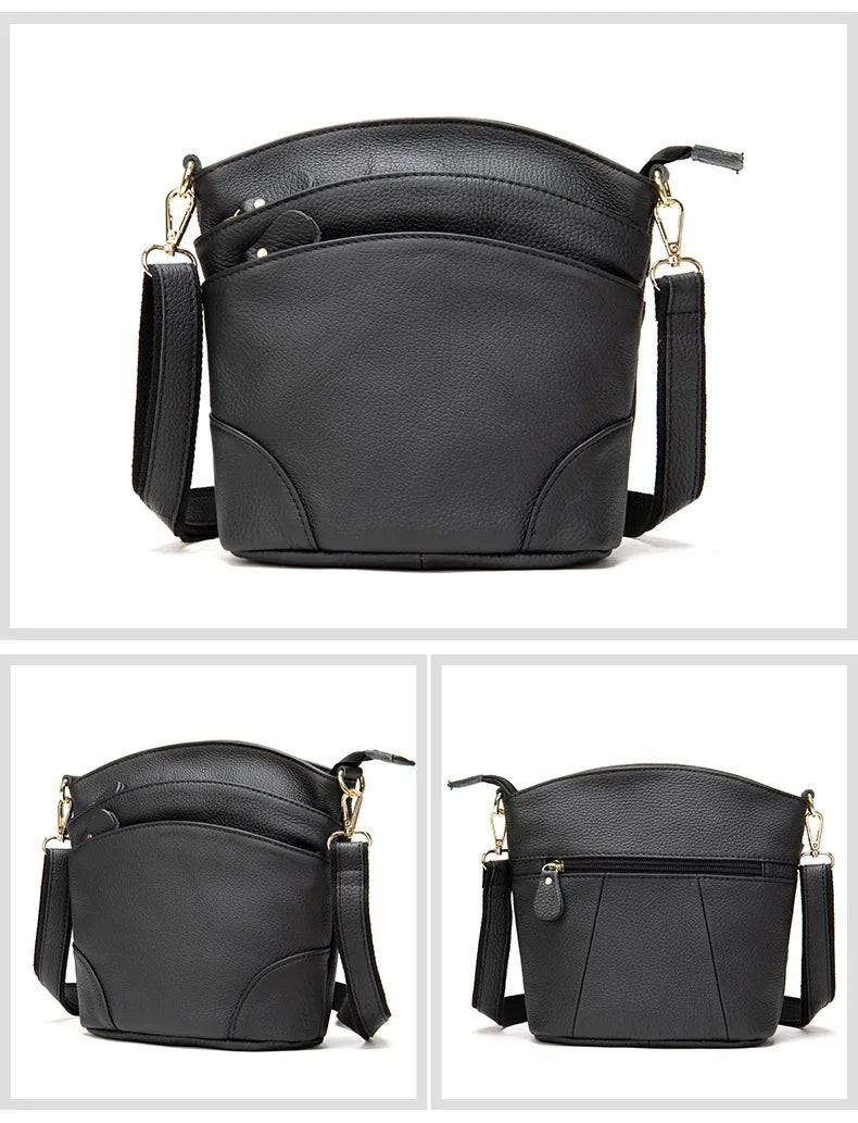 sac besace femme noir